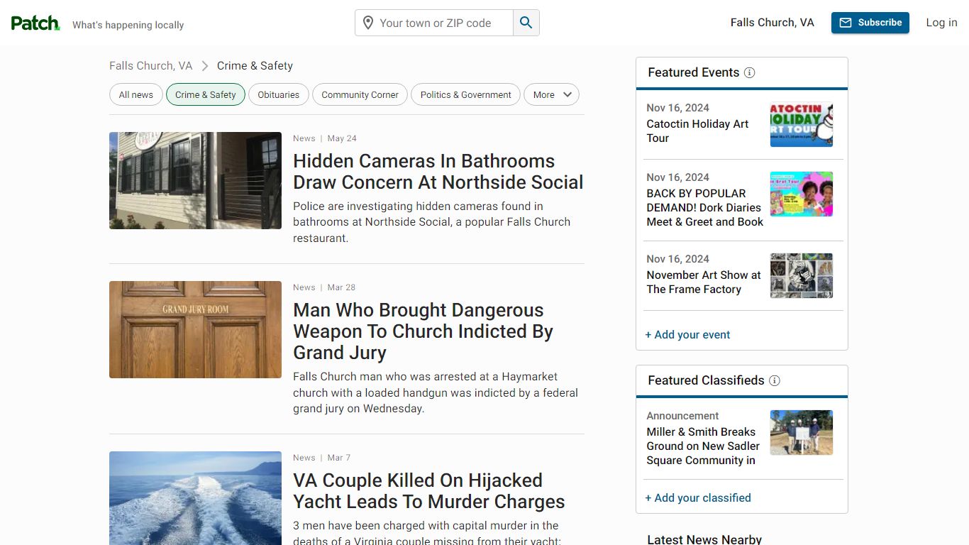 Falls Church Crime & Safety News | Falls Church, VA Patch